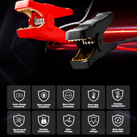 Portable P60 Car Jump Starter 16000mAh Power Pack 160PSI Air Compressor Tire Inflator LED Battery Booster Jumper Spark Truck