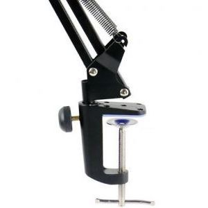 Adjustable Microphone Table <b>Stand</b> With Arm Clamp Mount For <b>Desktop</b> Use - Product Image 4