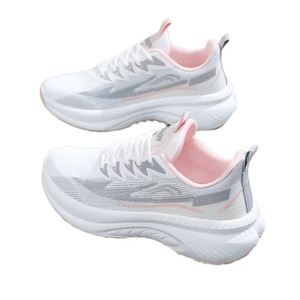 Zapatillas Deportivas Casuales para Mujer, Transpirables, con Malla, Suela Gruesa, Estilo Otoñal con Cordones para Correr y Caminar, con Plantilla de Goma - Product Image 2