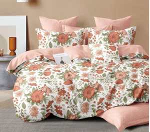 Phong cách hiện đại 100% polyester in <span class=keywords><strong>Comforter</strong></span> thiết lập bao gồm Duvet cover và gối cho nữ hoàng hoặc Vua Kích thước dệt kỹ thuật - Product Image 3