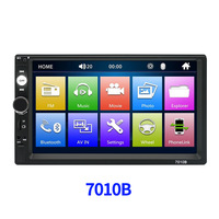 7010B 7012B 7018B Reproductor MP5 para coche de 7 pulgadas BT MP4 MP5 Máquina Carplay Video inverso con navegación GPS