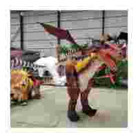 Costume de dinosaure simulé portable, modèle animatronique pour adultes, costume de dragon animatronique
