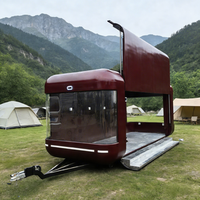 Camion de restauration commercial certifié CE DOT pour BBQ, poulet frit, thé au lait, crème glacée, pizza, restauration rapide, vente de nourriture de rue, restauration extérieure