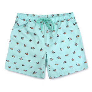 OEM Custom Printed Mens Swim Trunks Quick Dry Stretch Waterproof Mesh Liner <b>Beach</b> Shorts Wholesale Manufacturer China - Product Image 2