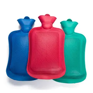 Texnet Rubber Hot Water Bag, 0.5L-2.5L Hot Water Bottle,rubber hot water bottle with cover