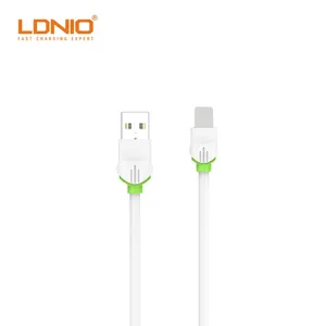 LDNIO-Cavo USB di ricarica rapida, cavo dati per caricabatterie telefono, data micro USB, alta qualità, 2,4 A, LS32