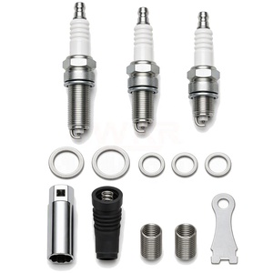 หัวเทียนอิริเดียมสมรรถนะสูง WRR Auto Engine รุ่น 0041596803 สำหรับรถยนต์เมอร์เซเดส-เบนซ์ ซี อี เอส คลาส GLC GLE W204 W205 W212 M274 - Product Image 1