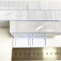 Carte RFID miniature EM4200 sans contact passive à longue portée de lecture, blanche, 40x20mm, 125kHz, pour intégration