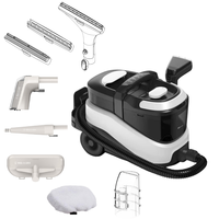 Nettoyeur vapeur portable pour tapis domestique, machine légère de nettoyage des taches avec fonction d'extraction par pulvérisation, aspirateur pour usage domestique