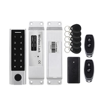 Kit de Cerradura de Puerta Biométrica Secukey DIY de Fábrica OEM, Compatible con Contraseña, con Batería, Sistema RFID Inteligente Inalámbrico a Prueba de Agua