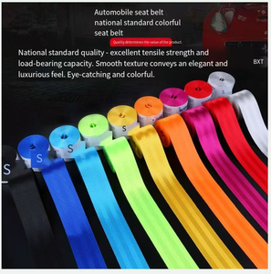 5 pièces <span class=keywords><strong>de</strong></span> sangles <span class=keywords><strong>de</strong></span> ceinture <span class=keywords><strong>de</strong></span> sécurité universelles pour voiture, 3,6 m, renforcées, en tissu, pour course automobile, ceintures <span class=keywords><strong>de</strong></span> sécurité modifiées, harnais, vente en gros - Product Image 4