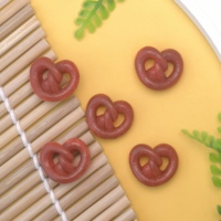 Miniatura de resina para casa de muñecas, bandeja de pan, comida de juguete para accesorios de muñecas