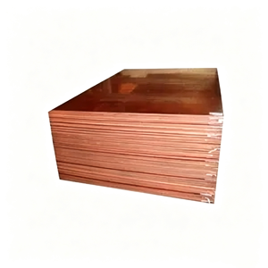 Plaque de cuivre pur T2 extra fine 0,1-1 mm, feuille de cuivre rouge pour électrodes et composants industriels de films conducteurs - Product Image 2