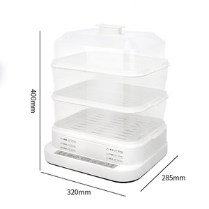 Thực phẩm điện hấp đa chức năng hấp điện với hơi nước nhanh, Surround sưởi ấm hẹn giờ và công suất lớn - Product Image 5