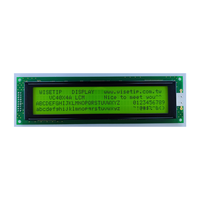 Wisetip Premium LCM-Display-Hersteller VC40X4A Monochromes LCD-Display-Board ST7066 Controller +5V 1/16 Duty Cycle Display