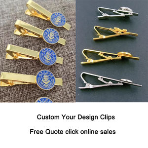 Clip de Corbata Clásico para Hombre con Logotipo Personalizado, Acero Inoxidable, Tema de Hadas, Estampado, Serigrafía, Grabado, Regalo de Navidad, Clip para <span class=keywords><strong>Dinero</strong></span> de Cartera - Product Image 3