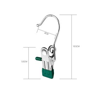 Pinzas de Ropa de Acero Inoxidable al por Mayor con Gancho, Organizador Portátil para Colgar Ropa - Product Image 4