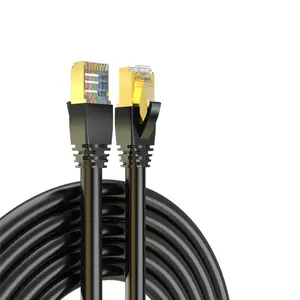 高速Cat6/Cat6a以太网网络跳线RJ45 LAN电缆8P8C UTP/FTP可在1M，2M，3m和10M中使用