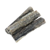 Aliments frais naturels pour animaux de compagnie Morue Poisson Peau sèche Stick Friandises naturelles pour chiens Friandises naturelles pour chats