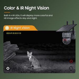 Cámara Solar Profesional para Fotografía de Fauna Silvestre, 3MP, Impermeable, con Tarjeta SIM 4G, Visión Nocturna y 1 Año de Garantía - Product Image 3