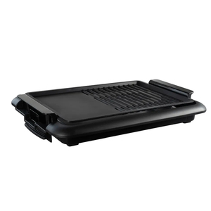 Gril électrique moderne avec plaque de cuisson en fonte, barbecue portable avec contrôle de température, revêtement antiadhésif, usage domestique - Product Image 1