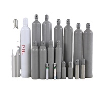 Gases Industriales de Alta Pureza N2 Ar O2 H2 He CO2, Gas Especializado 5N 6N 99.999% en Cilindro de 47L para Laboratorio e Industria