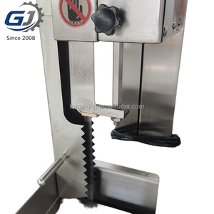 Nueva sierra eléctrica semiautomática para cortar huesos, 220V, de acero inoxidable, móvil, para uso agrícola y procesamiento de carne congelada. - Product Image 6