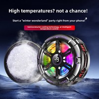Enfriador Magnético para Teléfono K21Semiconductor, Enfriamiento Rápido sin Hielo, Alta Potencia para Juegos, E-sports, PUBG, Transmisión en Vivo, Clip de Enfriamiento Trasero
