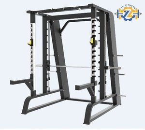 YL-1068 Máquina <span class=keywords><strong>Smith</strong></span> y Jaula de Sentadillas 2 en 1 con Certificación CE, Equipo de Gimnasio Combinado de Venta Directa de Fábrica - Product Image 4