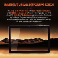 Tablette Android 14 personnalisée de 10,1 pouces, 64 Go, 1280*800, Octa Core, tablette Android commerciale de 10,1 pouces avec carte SIM