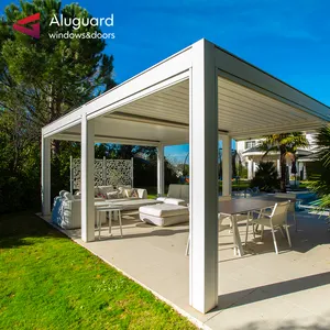 Best selling custom pergola customized toja grid pergola High Quality modern pergola bioclimatique aluminium