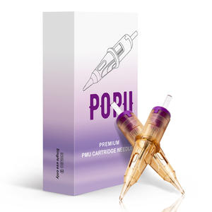 Cartucho de maquillaje permanente de primera calidad POPU al por mayor, <span class=keywords><strong>agujas</strong></span> para trazos de pelo, <span class=keywords><strong>nano</strong></span> trazos, cartuchos de tatuaje universales Pmu, <span class=keywords><strong>agujas</strong></span> - Product Image 3