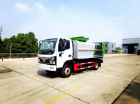 Camion à ordures compacteur Dongfeng 4x2 pour la collecte des déchets routiers