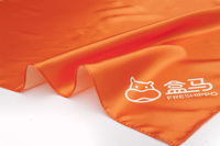 Écharpes légères en polyester-coton imprimées par transfert thermique - Lot en gros pour événements promotionnels