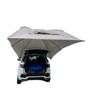 Labuta ที่บังแดดด้านหน้าแบบพกพาสำหรับ <span class=keywords><strong>Tesla</strong></span> <span class=keywords><strong>Model</strong></span> <span class=keywords><strong>3</strong></span>, ที่บังแดดโพลีเอสเตอร์กันฝนพับได้หลายคน - Product Image 1