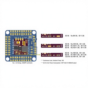 Contrôleur de vol Matek F405-Hdte F4 STM32F intégré avec double BEC OSD Blackbox 3~12S 30mm pour drone (remplace le F722-Hd) - Product Image 5