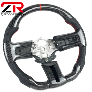 Volante de Fibra de Carbono Personalizado para <span class=keywords><strong>Ford</strong></span> <span class=keywords><strong>Mustang</strong></span> 2008 2009 2010 2011 <span class=keywords><strong>2012</strong></span> 2013 S197 GT Coupe <span class=keywords><strong>GT500</strong></span> Shelby Snake Boss 302 - Product Image 5
