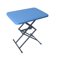 Table à manger pliante extérieure colorée bureau d'ordinateur portable à la maison dortoir simple peut soulever la table pliante