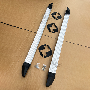 Estribos Laterales para MAXUS T60 LDV T70 MAX, de Aleación de Aluminio Plateado, Antideslizantes, Instalación sin Perforación - Product Image 4