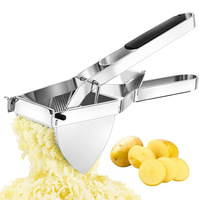 Hoge kwaliteit roestvrijstalen aardappelstamper, keukenhulpjes, groentehakkers, maak luchtige aardappelpuree voor fruitsappen