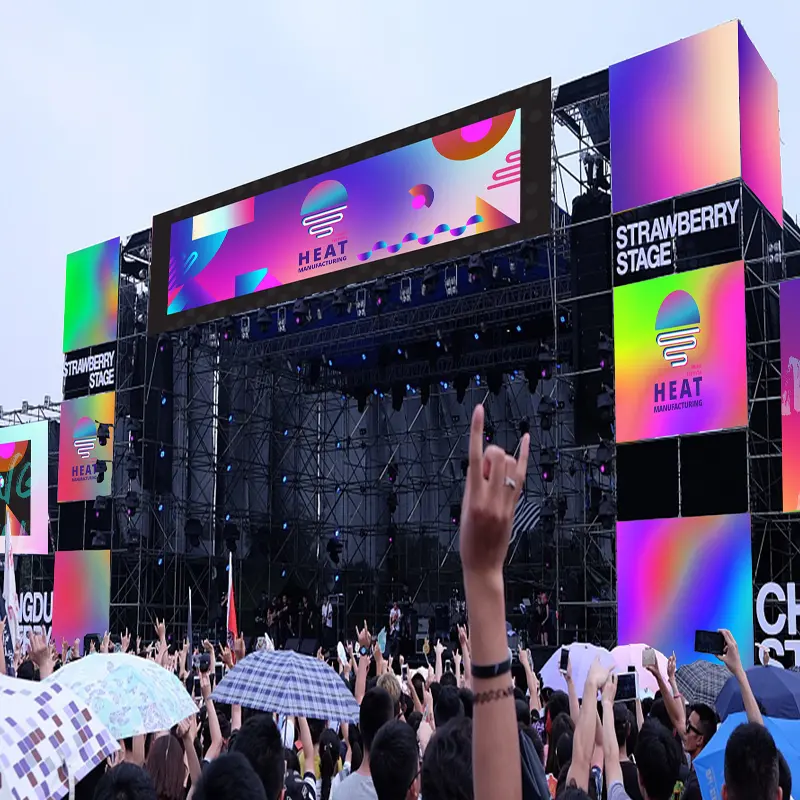 Outdoor P3 Led Screen Stage Background Led Display Big Screen Stage Led Screen for Concert