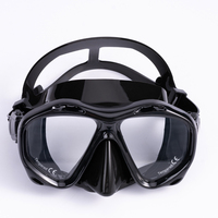 Masque de plongée intégral pour adultes, lunettes de plongée en verre trempé, masque de plongée pour la myopie, sports nautiques