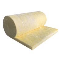 Laine de verre non revêtue en rouleaux R30 de 9,5 pouces, conforme à la norme américaine ASTM C665, pour isolation de bâtiments métalliques résistante à la corrosion