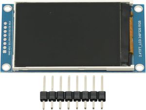 Aismartlink 2.4 inch SPI TFT LCD hiển thị 240x320 Màn hình màu SPI cổng nối tiếp mô-đun ili9341 điều khiển - Product Image 6