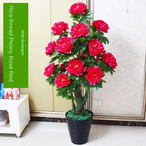Venta al por mayor árbol <span class=keywords><strong>artificial</strong></span> peonía planta para decoración árbol peonía plantas artificiales árboles <span class=keywords><strong>flor</strong></span> <span class=keywords><strong>artificial</strong></span> con maceta - Product Image 5