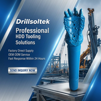 Буровая коронка Drillsoltek HDD Pilot Bit с корпусом для зонда для машин Vermeer Ditch Witch, модель 2026 года