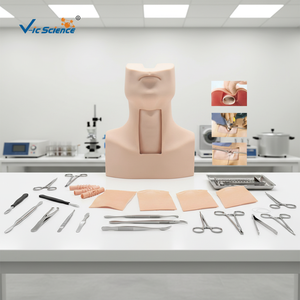 Modelo Avanzado de Entrenamiento para Punción Cricotiroidea e Intubación de Traqueotomía - Modelo Anatómico de Ciencia Médica de Silicona/PVC - Product Image 4