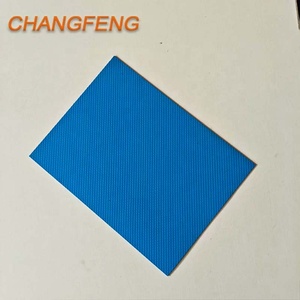 แผ่นใยสังเคราะห์กันซึมสำหรับภายนอกอาคาร หนา 1 มม. สีน้ำเงิน HDPE สำหรับสระว่ายน้ำ บ่อปลา - Product Image 6