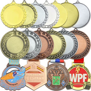 Bulk Günstiger Preis vernünftige Preise bereit, Metall Sport Gold Blank Medaillen zu versenden - Product Image 2