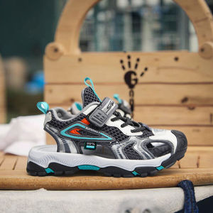 Sandal datar Anti selip anak-anak, sepatu olahraga kasual sol lembut untuk anak laki-laki perempuan musim panas - Product Image 5